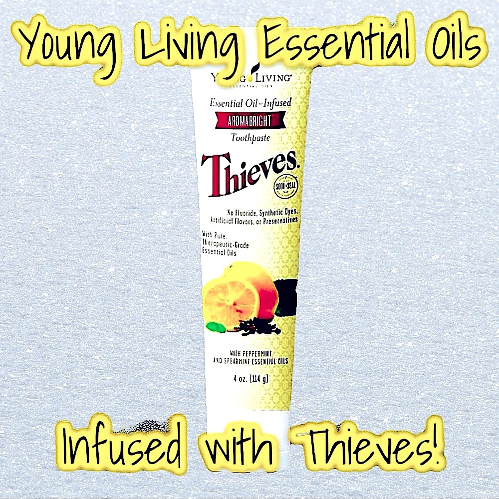 Young Living Essential Oil Thieves AROMABRIGHT Toothpaste NWT Sealed
